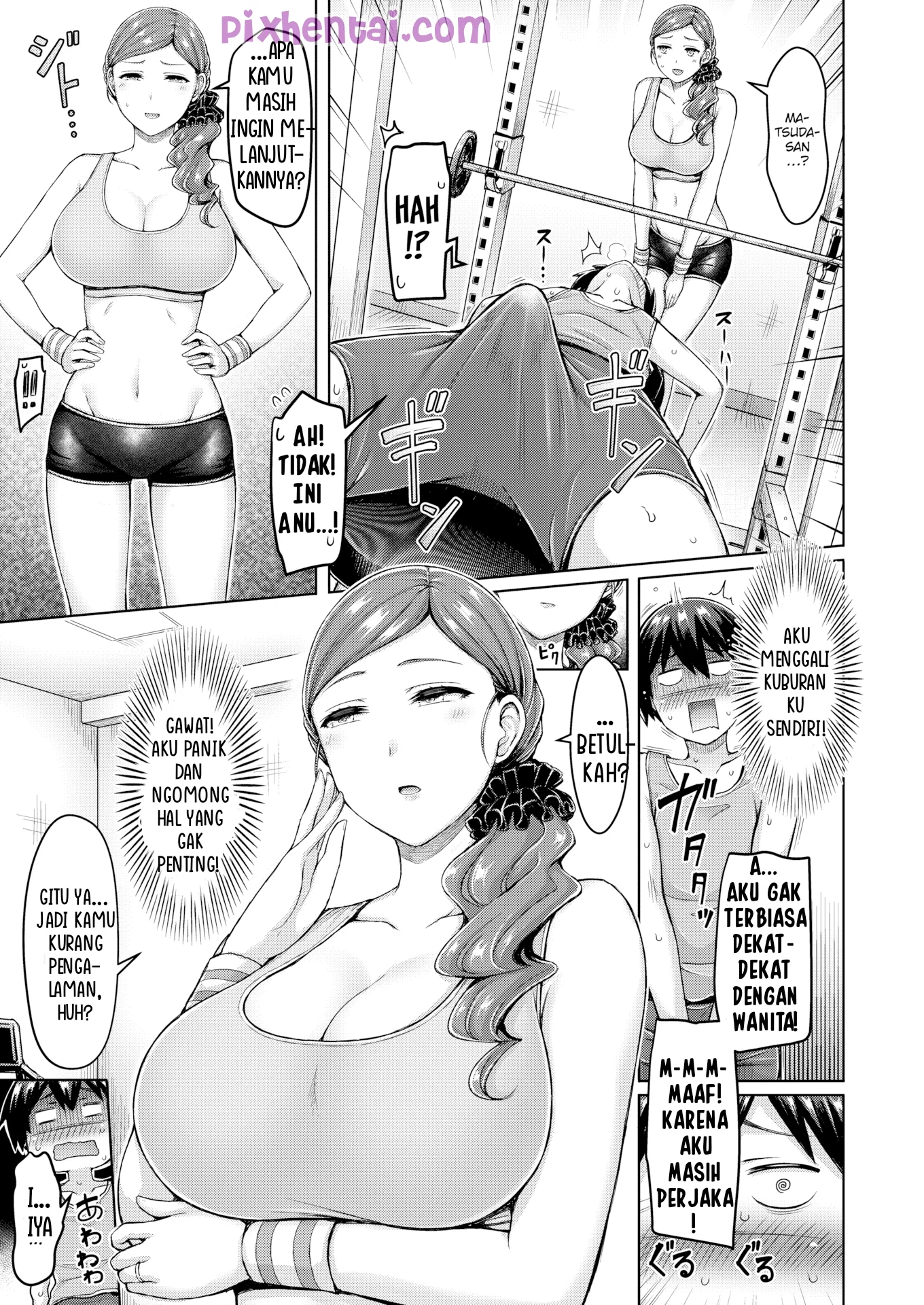 Komik hentai xxx manga sex bokep Perfect Body Tergoda Pelatih Gym Sexy 5